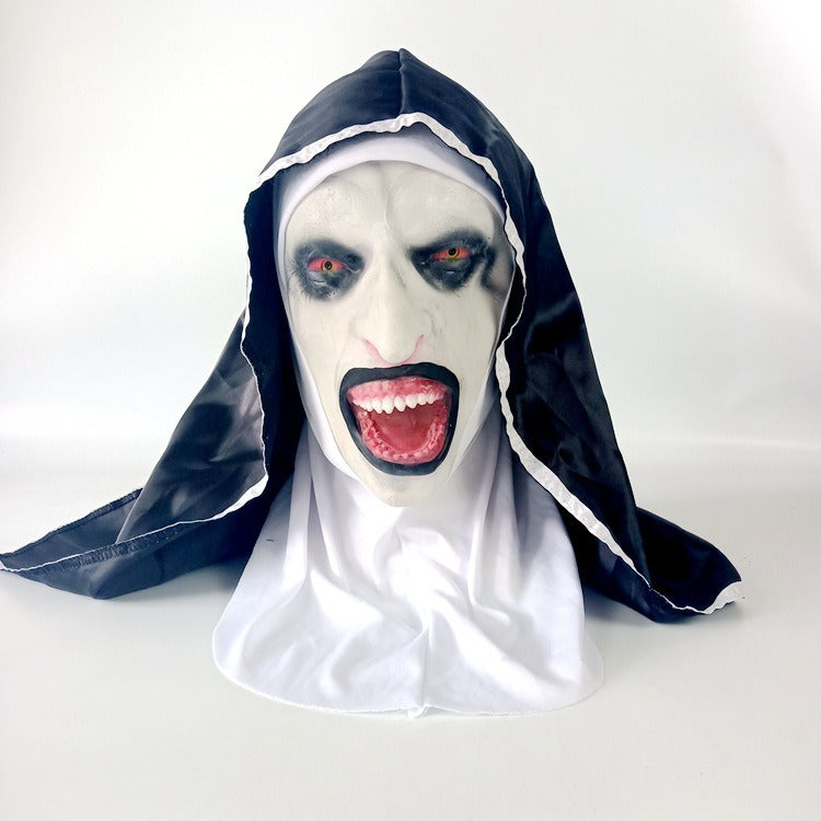 Masque latex d’horreur des deux sœurs pour Halloween