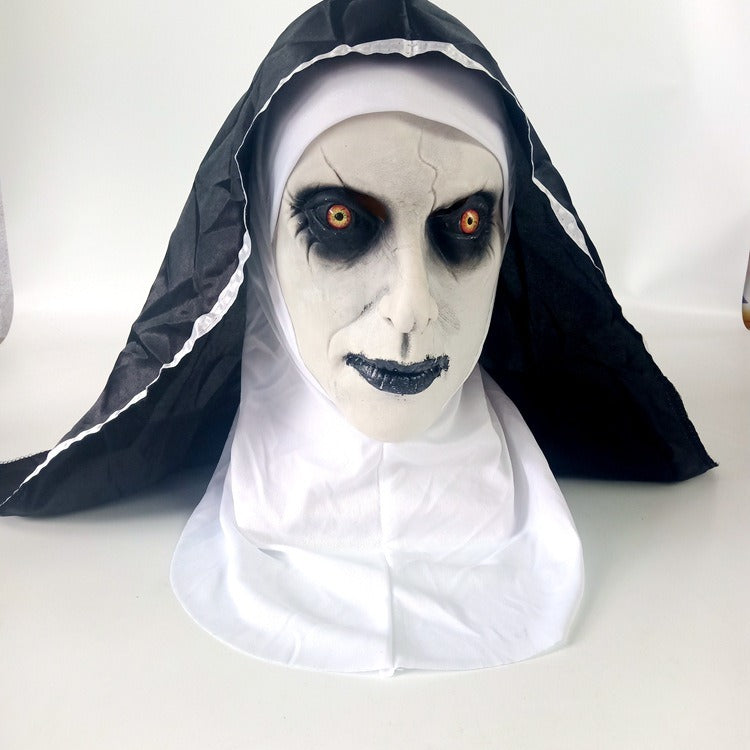 Masque latex d’horreur des deux sœurs pour Halloween