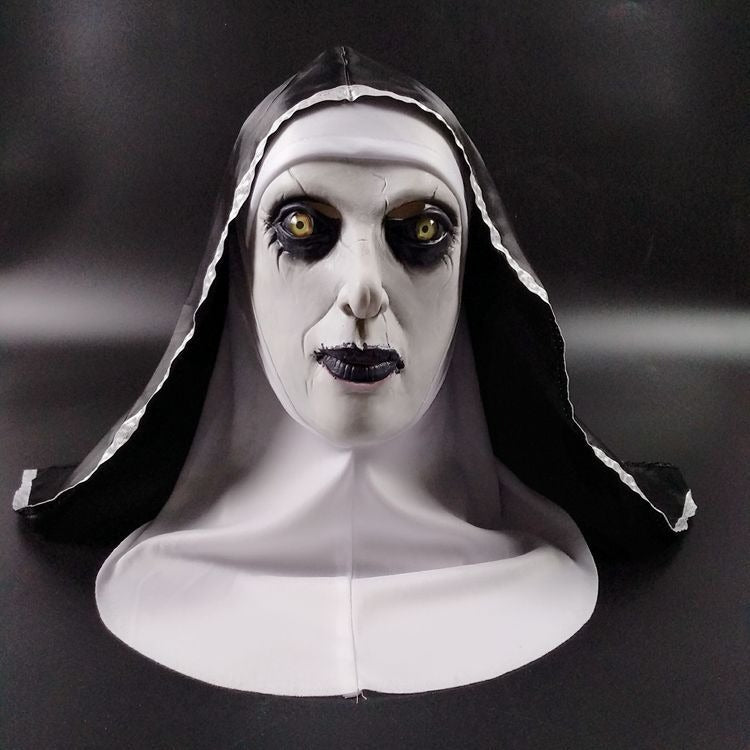 Masque latex d’horreur des deux sœurs pour Halloween