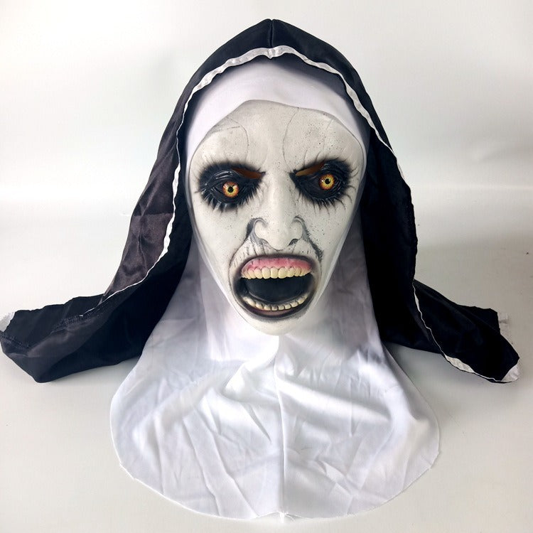Masque latex d’horreur des deux sœurs pour Halloween